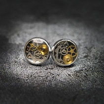 Industrial earrings - Ciner XI