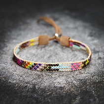 Ethnic bracelet - beading - Komrat