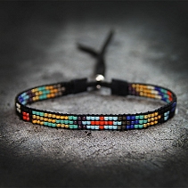 Ethnic bracelet - beading - Gander