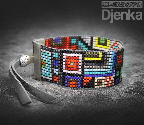 Ethnic bracelet - beading - Marakesz