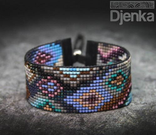 Ethnic bracelet - beading - Bintulu