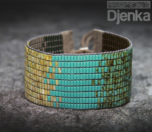 Ethnic bracelet - beading - Dungun