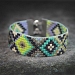 Ethnic bracelet - beading - Cadca