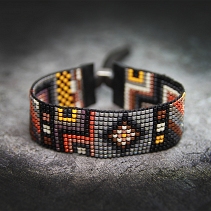 Ethnic bracelet - beading - Cubal