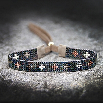Ethnic bracelet - beading - Vatra