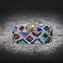 Ethnic bracelet - beading - Gelugor