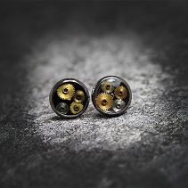 Industrial earrings - Ciner III