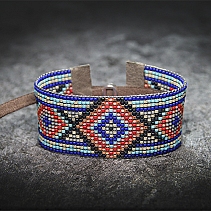 Ethnic bracelet - beading - Pleebo