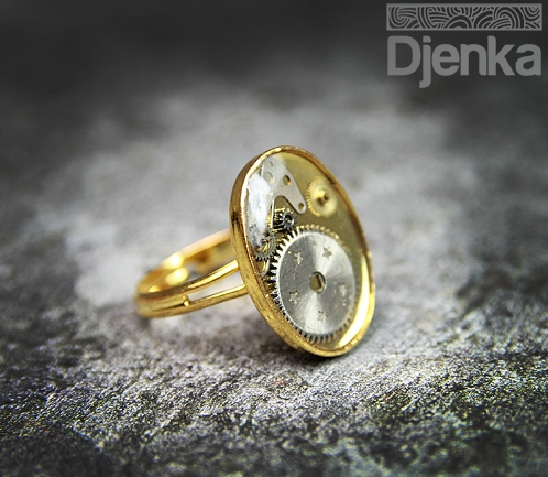 Steampunk ring - Golto