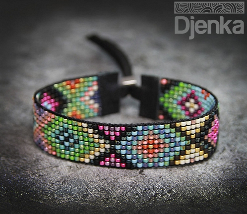 Ethnic bracelet - beading - Para