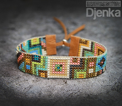 Ethnic bracelet - beading - Olinda