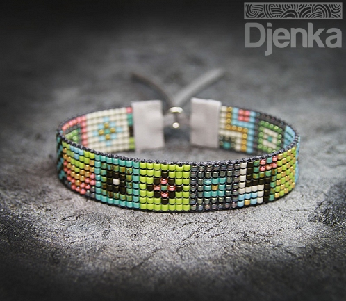 Ethnic bracelet - beading - Betim