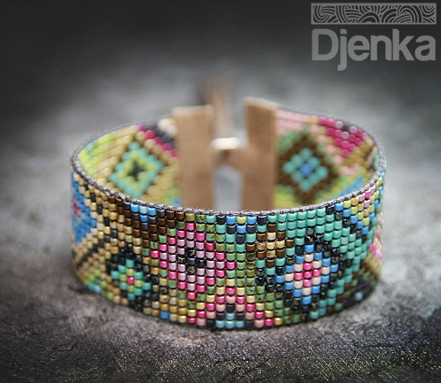 Ethnic bracelet - beading - Bengbu