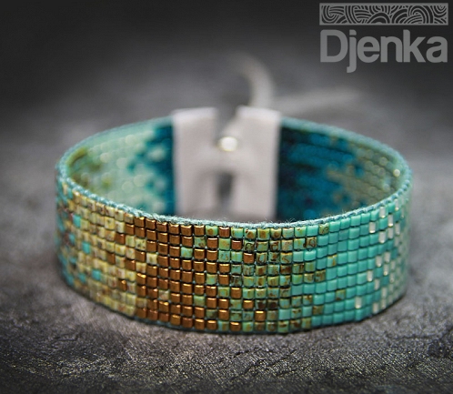 Ethnic bracelet - beading - Dronten