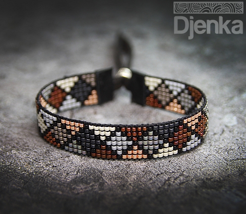 Ethnic bracelet - beading - Andulo